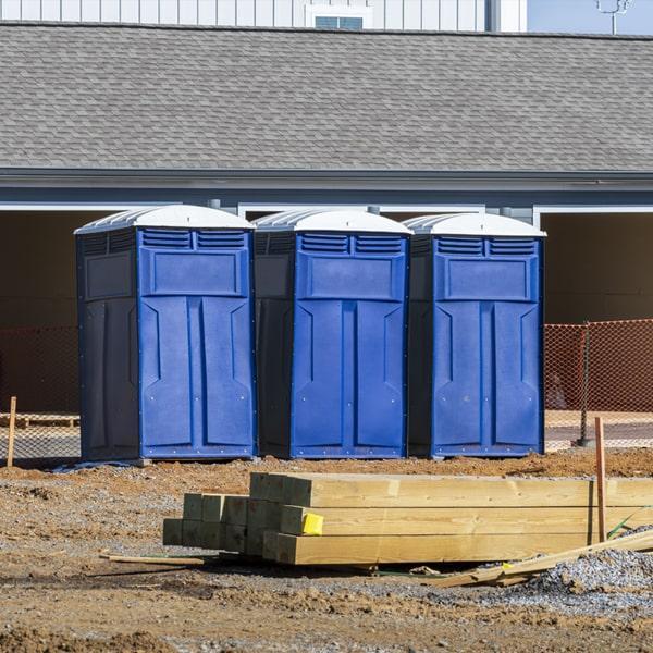 Heavy-duty construction site porta potty in Southaven, Mississippi